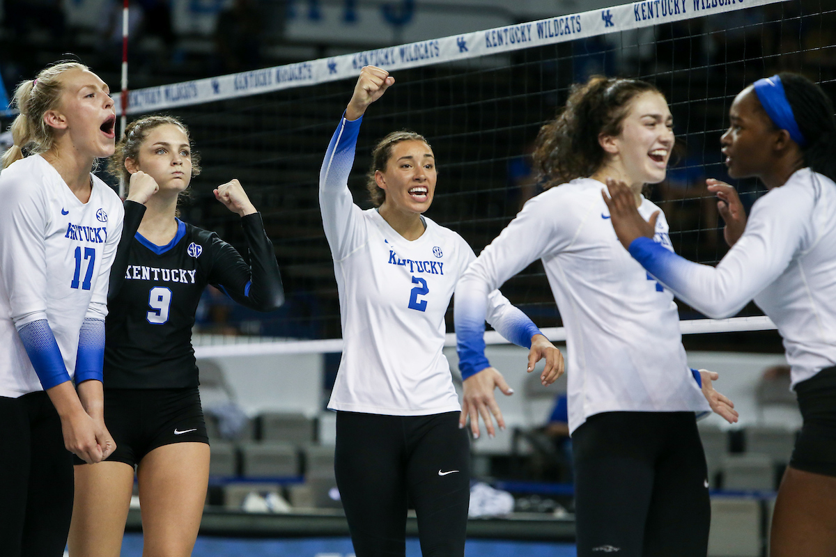 Madi Skinner.

Kentucky beats USC 3 - 0.

Photo by Sarah Caputi | UK Athletics