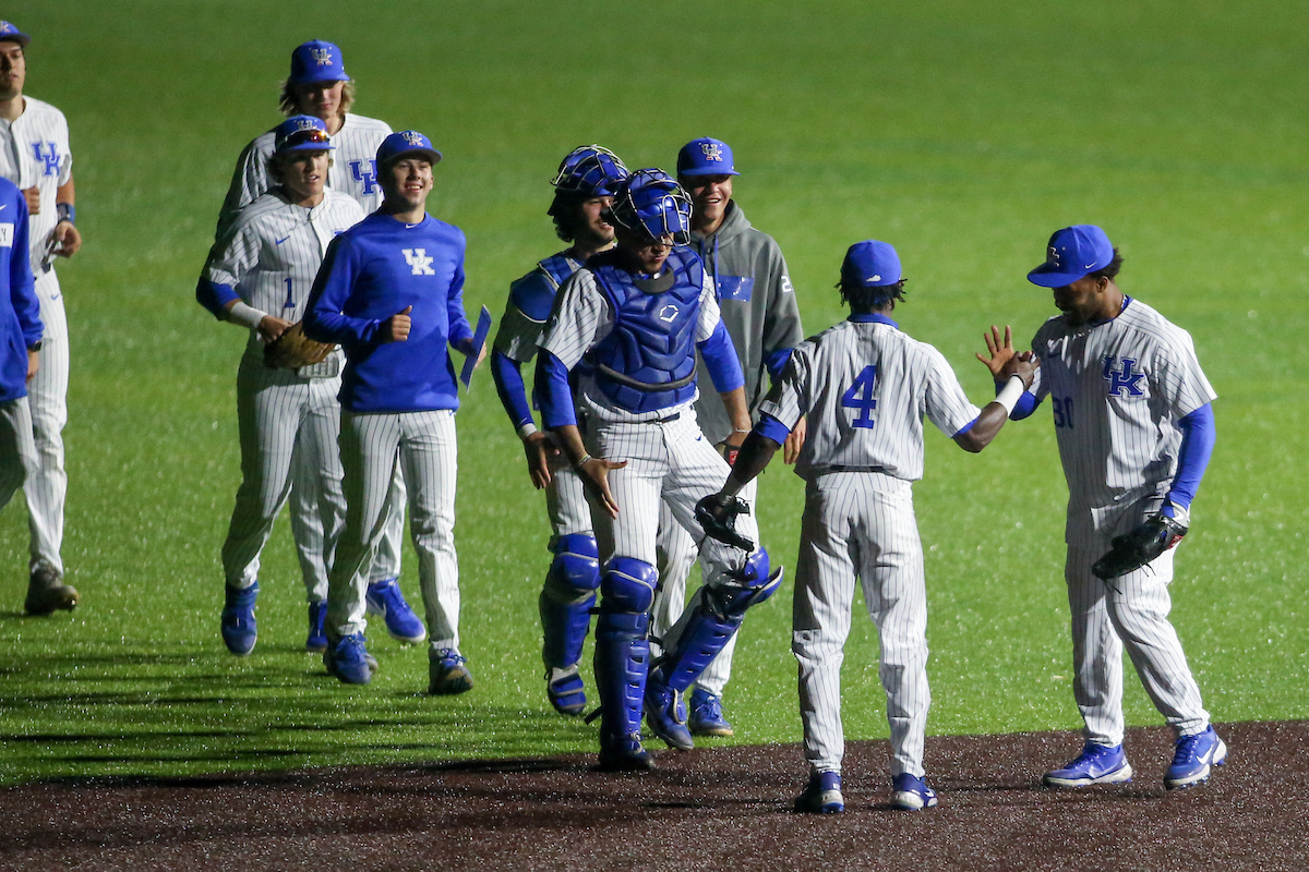 Kentucky beats Florida 7 - 5.

Photo by Sarah Caputi | UK Athletics