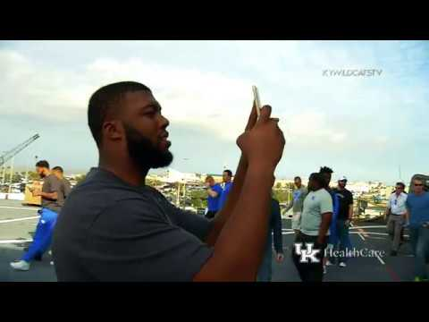 FB: Kentucky tours the USS New York at Mayport Naval Station