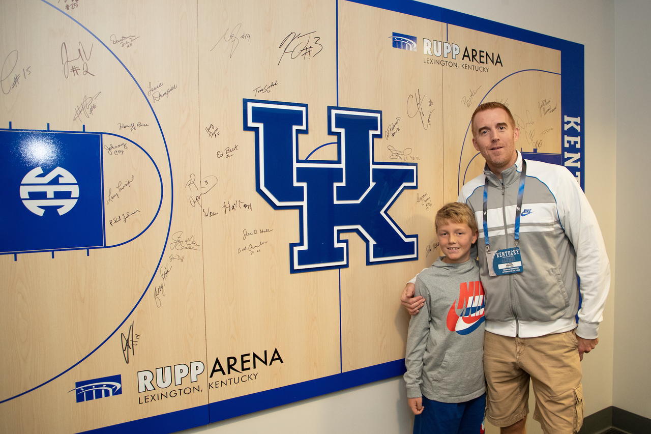 Oliver Simmons

Men's Basketball Reunion Weekend.  Photo by Mark Mahan