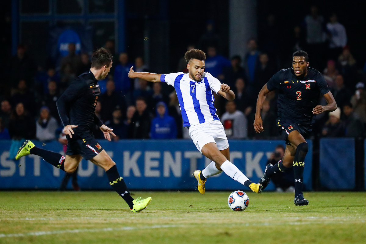JJ Williams.

Kentucky falls to Maryland 1-0 at The Bell.

Photo by Chet White | UK Athletics