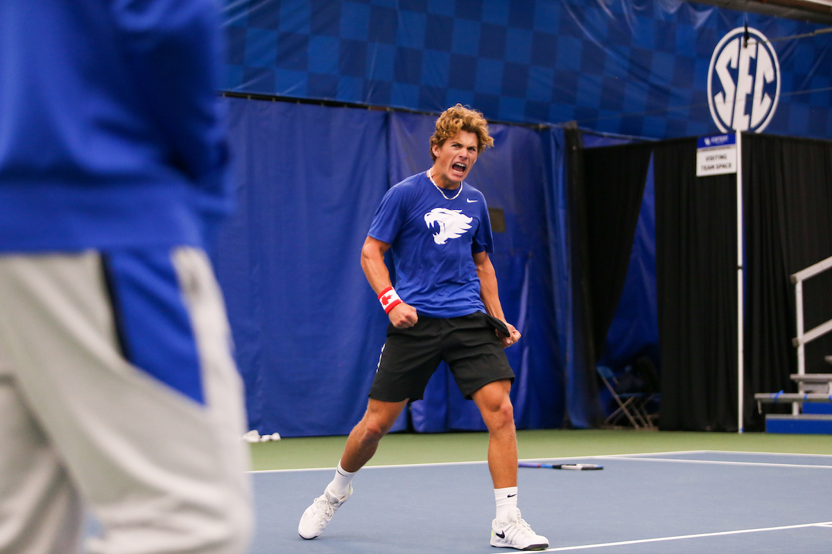 Liam Draxl.

Kentucky beats ETSU 5-2.

Photo by Hannah Phillips | UK Athletics