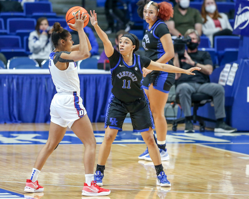 Jada Walker.

Kentucky loses to DePaul 94-85.

Photo by Sarah Caputi | UK Athletics