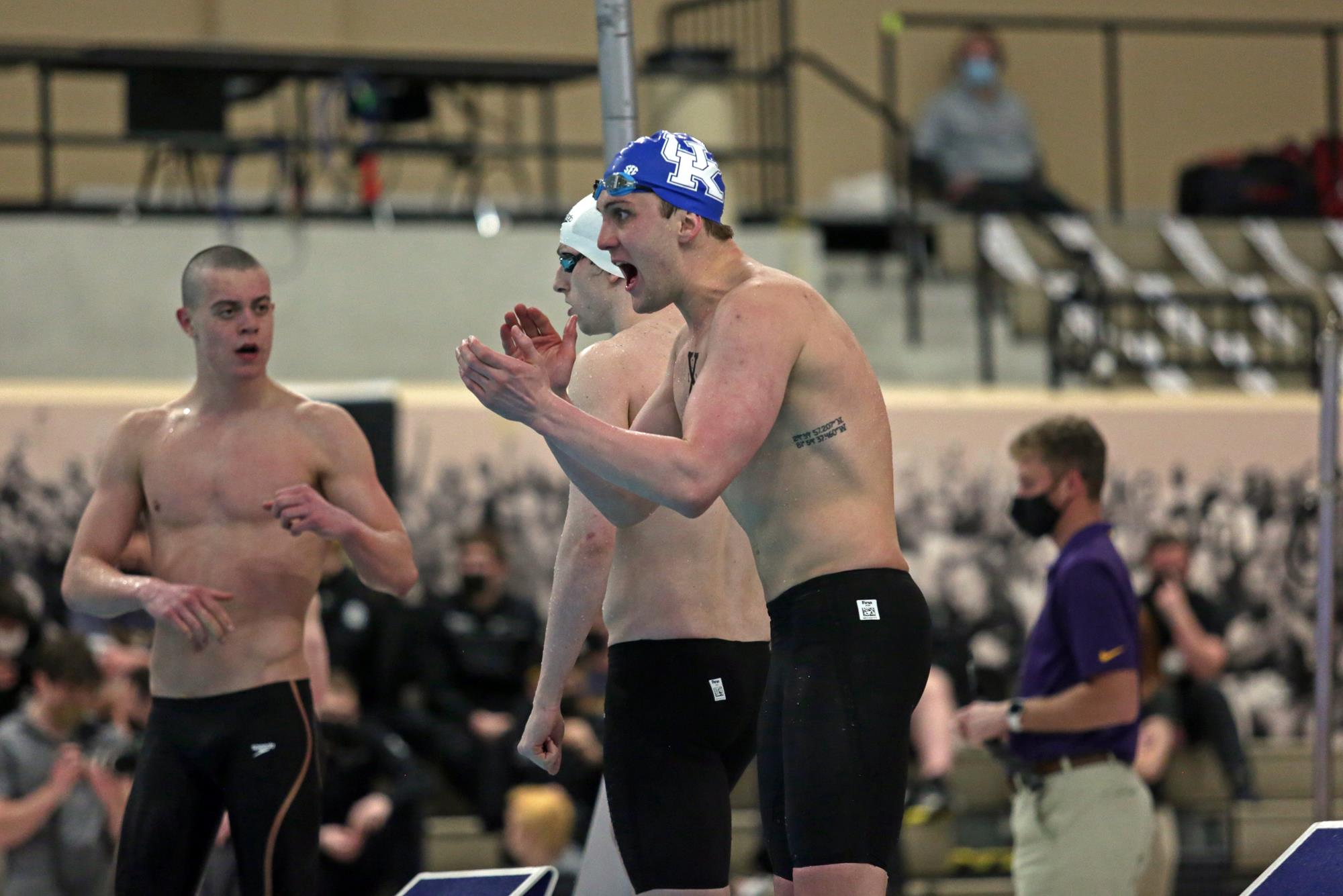 Wilby Breaks 200 Free School Record, Men’s Swimming Concludes First Night of SEC Championships