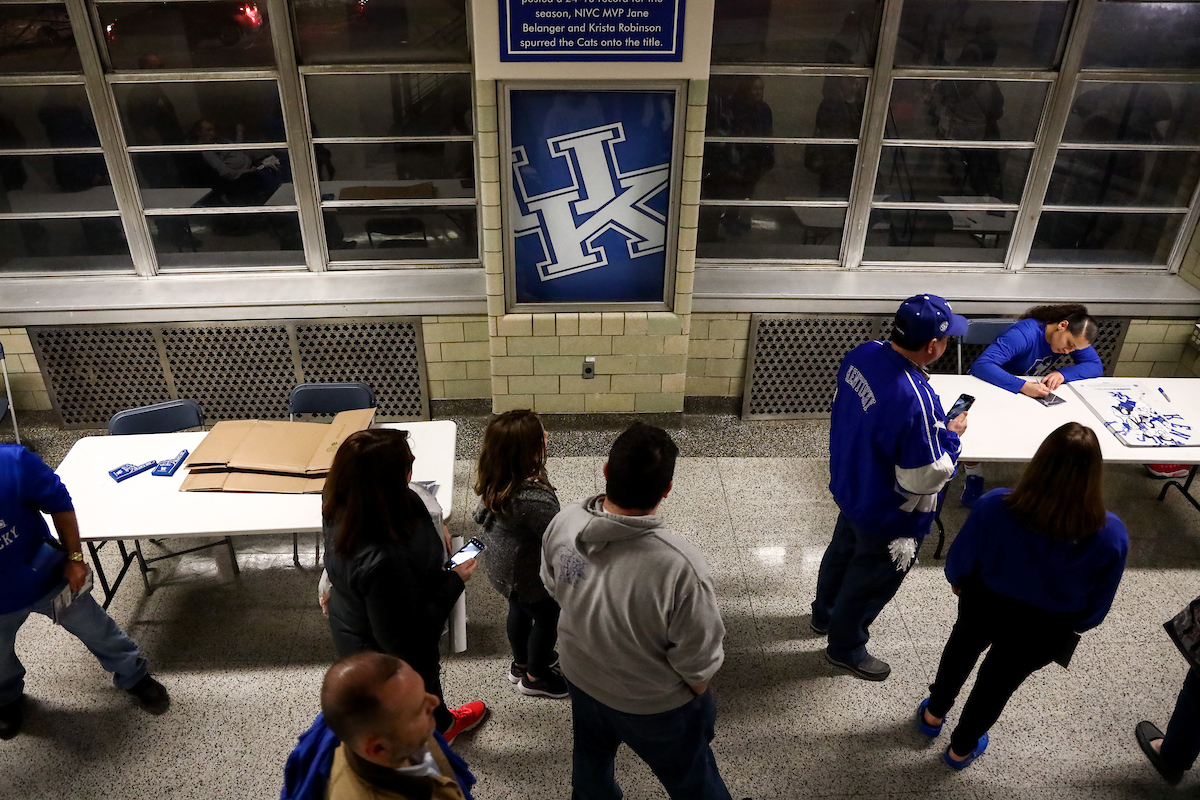 Sabrina Haines. 

Kentucky beat Mississippi State 73-62.

Photo by Eddie Justice | UK Athletics
