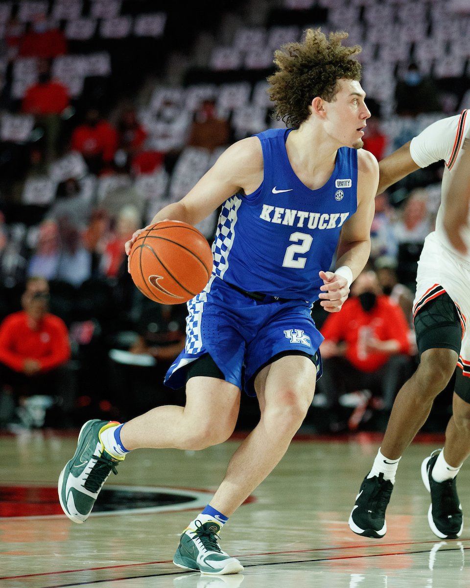 Devin Askew.

Kentucky falls to Georgia, 63-62.

Photo by Elliott Hess | UK Athletics