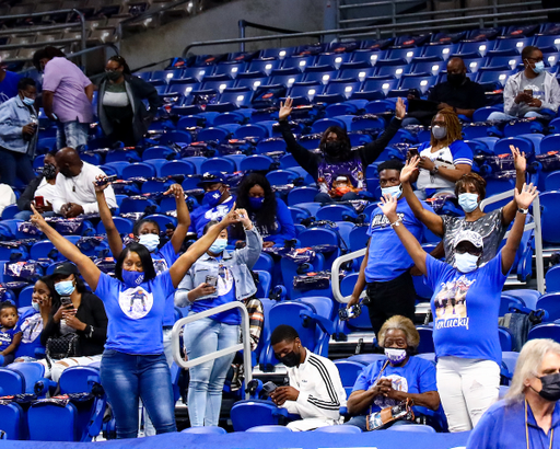 Fans. 

Kentucky defeats Idaho State 71-63 during the First Round of the 2021 NCAA Tournament. 

Photo by Eddie Justice | UK Athletics