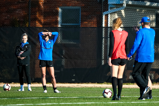 Matilda Liljefors. Caroline Trout.

Kentucky Women’s Soccer Practice. 

Photo by Eddie Justice | UK Athletics