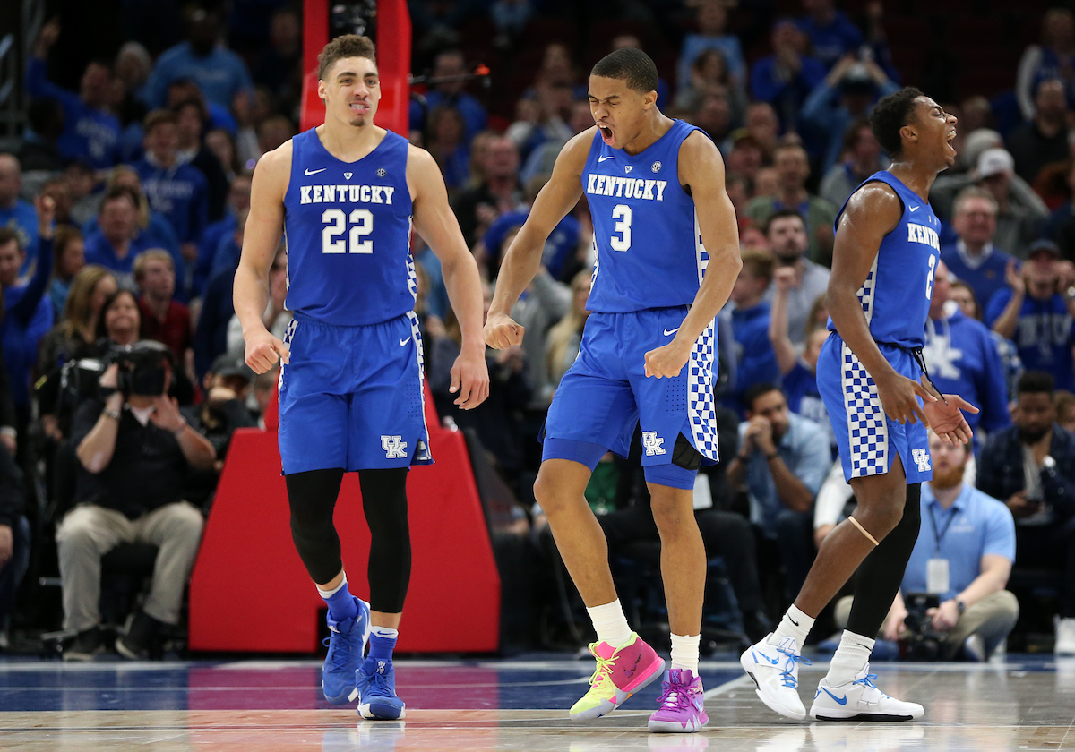 Keldon Johnson. 

UK beats to UNC 80-72. 


Photo By Barry Westerman | UK Athletics