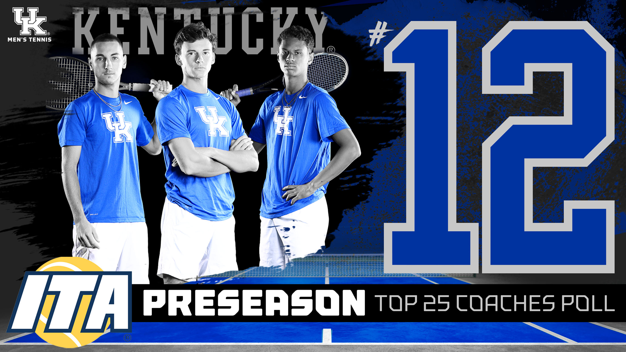 Kentucky Enters Spring at No. 12 in ITA Coaches Poll