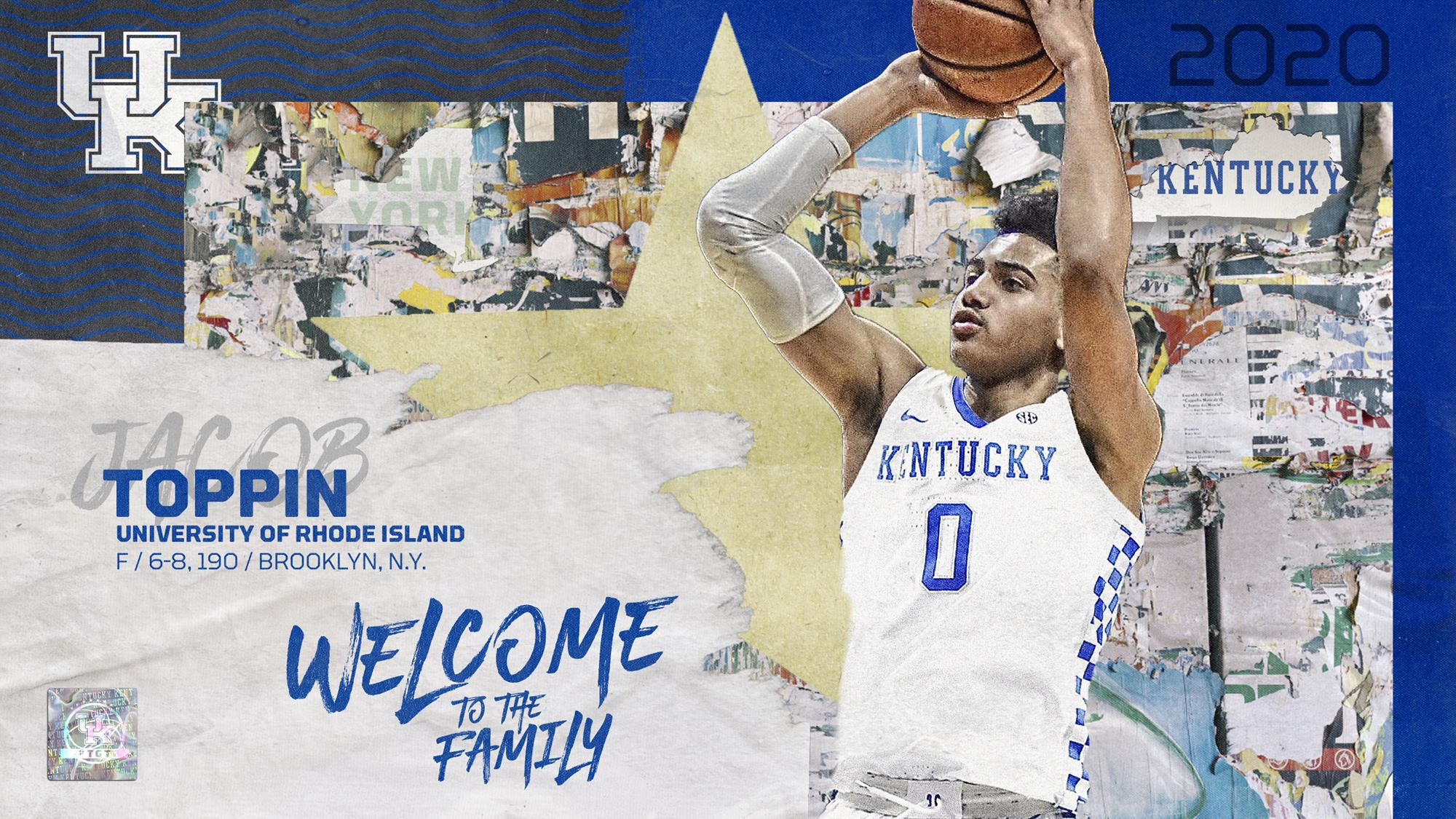 Rhode Island Transfer Toppin Signs with UK Men’s Basketball