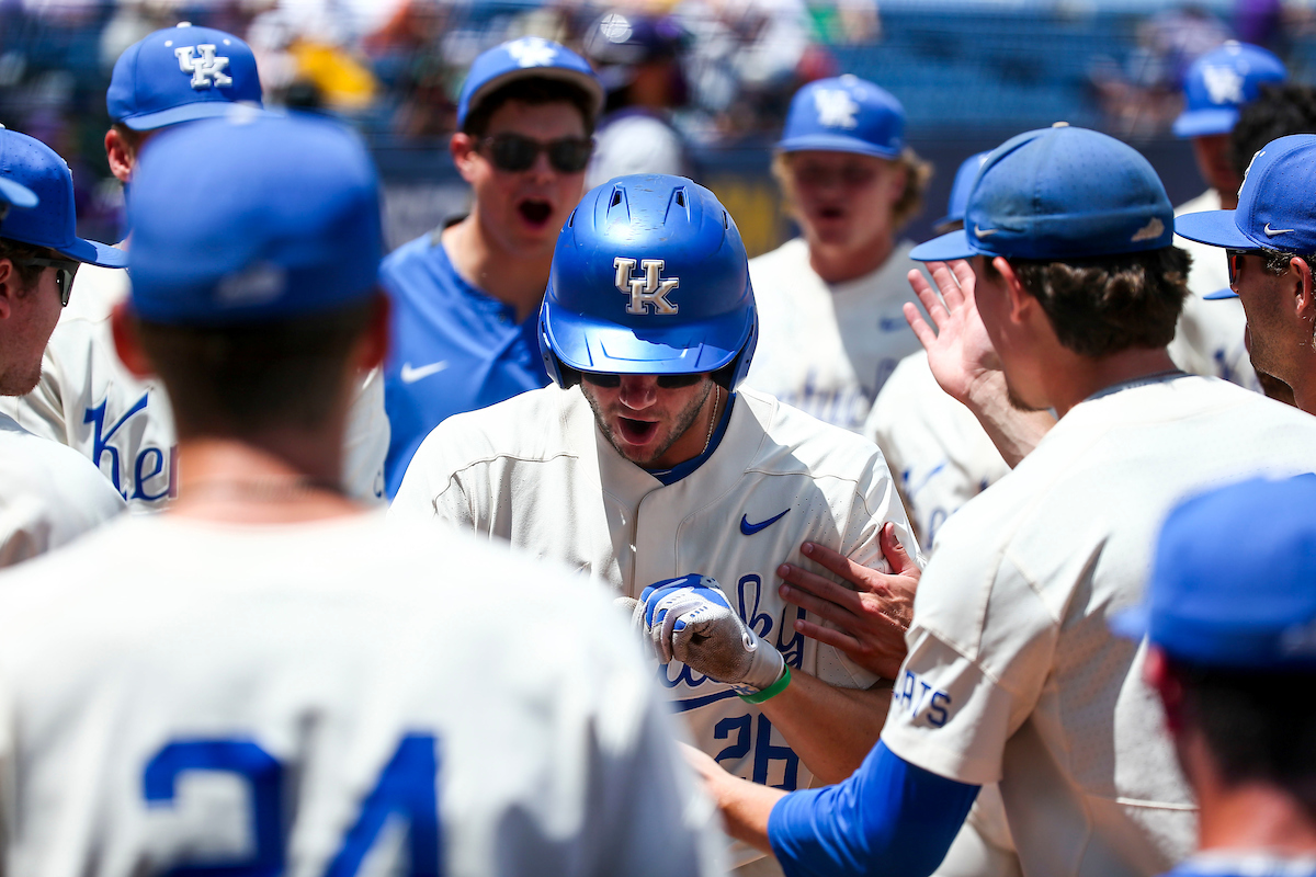 Jacob Plastiak.

Kentucky defeats LSU 7-2.

Photo by Sarah Caputi | UK Athletics
