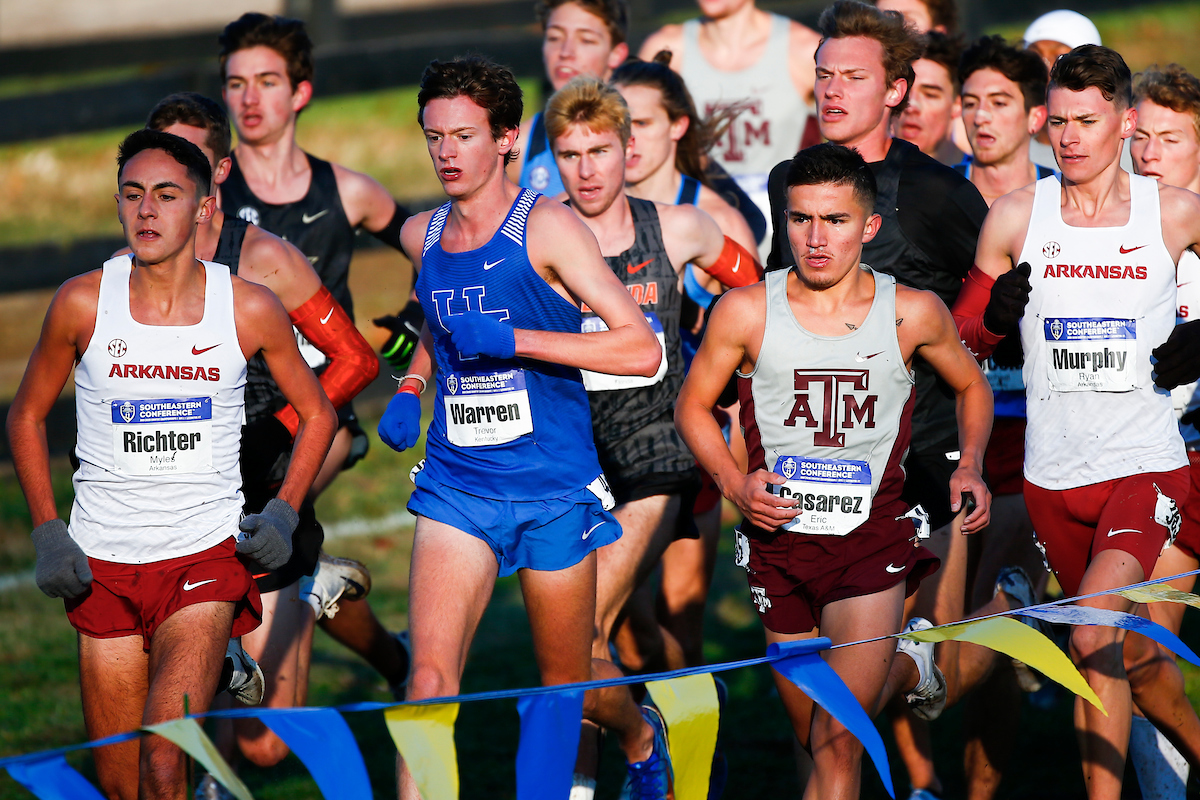 Trevor Warren.

2019 SEC Cross Country Championships.

Photo by Isaac Janssen | UK Athletics