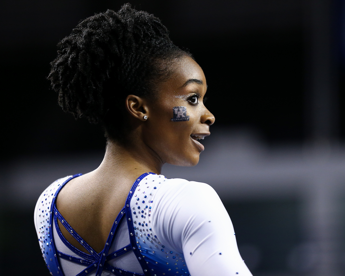 Arianna Patterson.

Kentucky defeats Michigan State on Senior night.

Photo by Tommy Quarles | UK Athletics