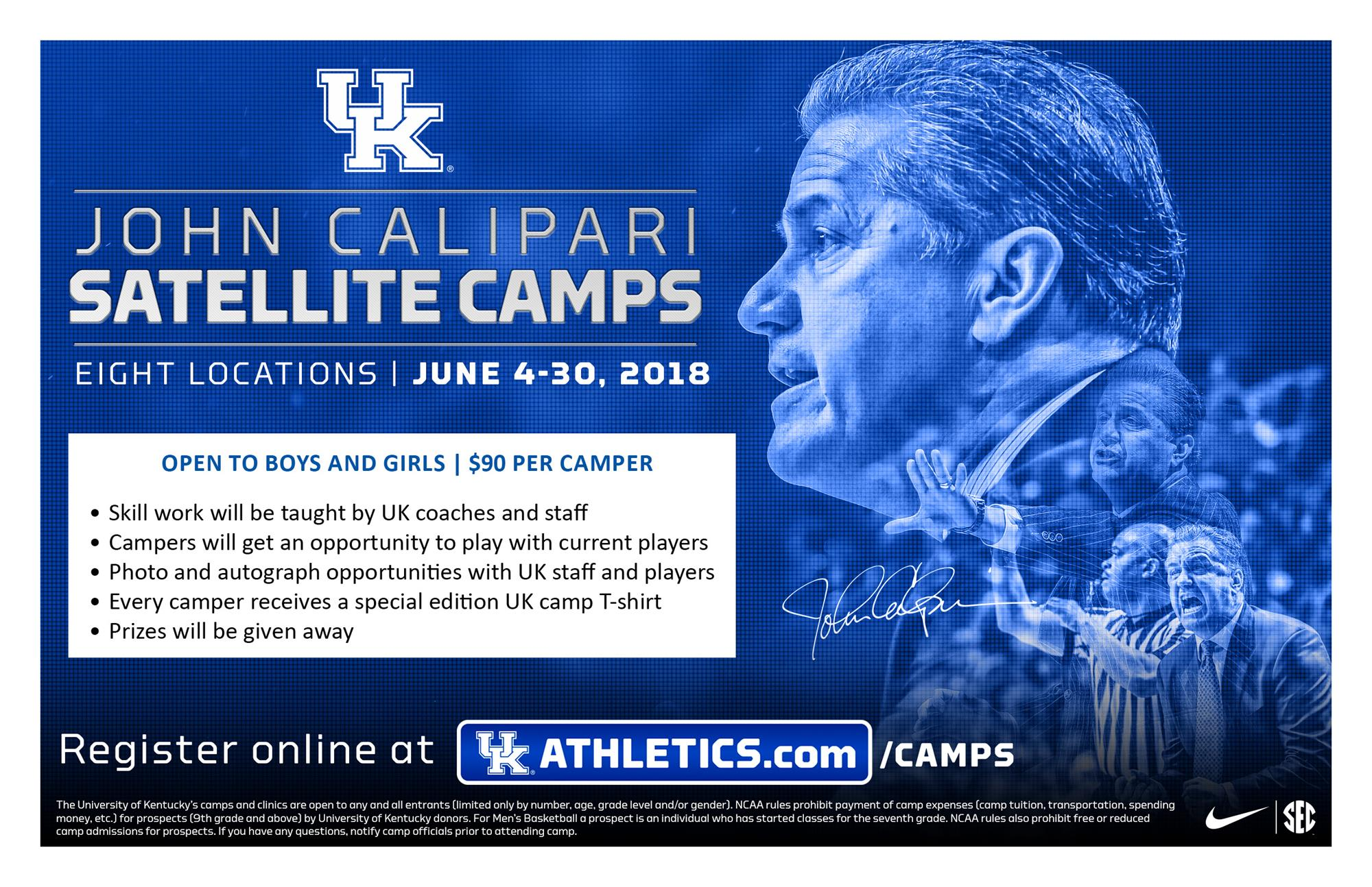 UK Men’s Basketball Adds Stops to Satellite Camp Tour