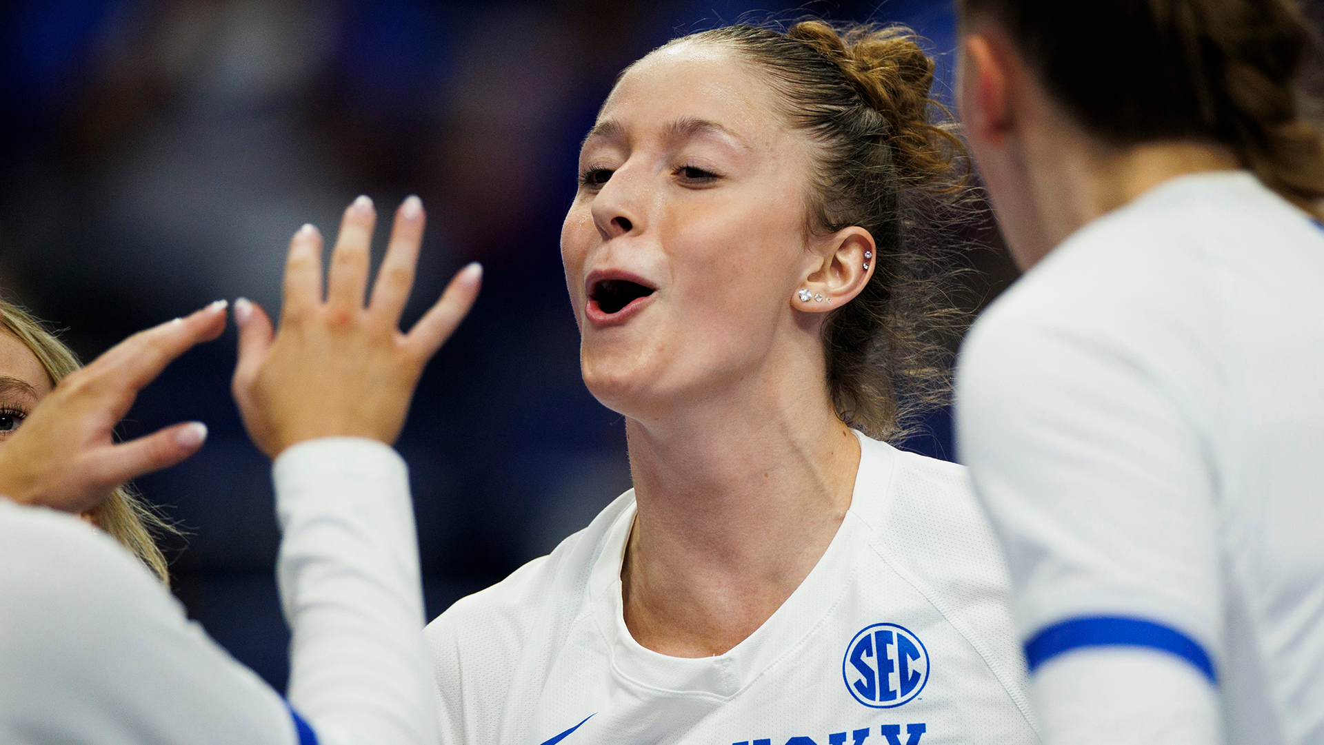 Brooklyn DeLeye Steps Up for UK Volleyball on Friday