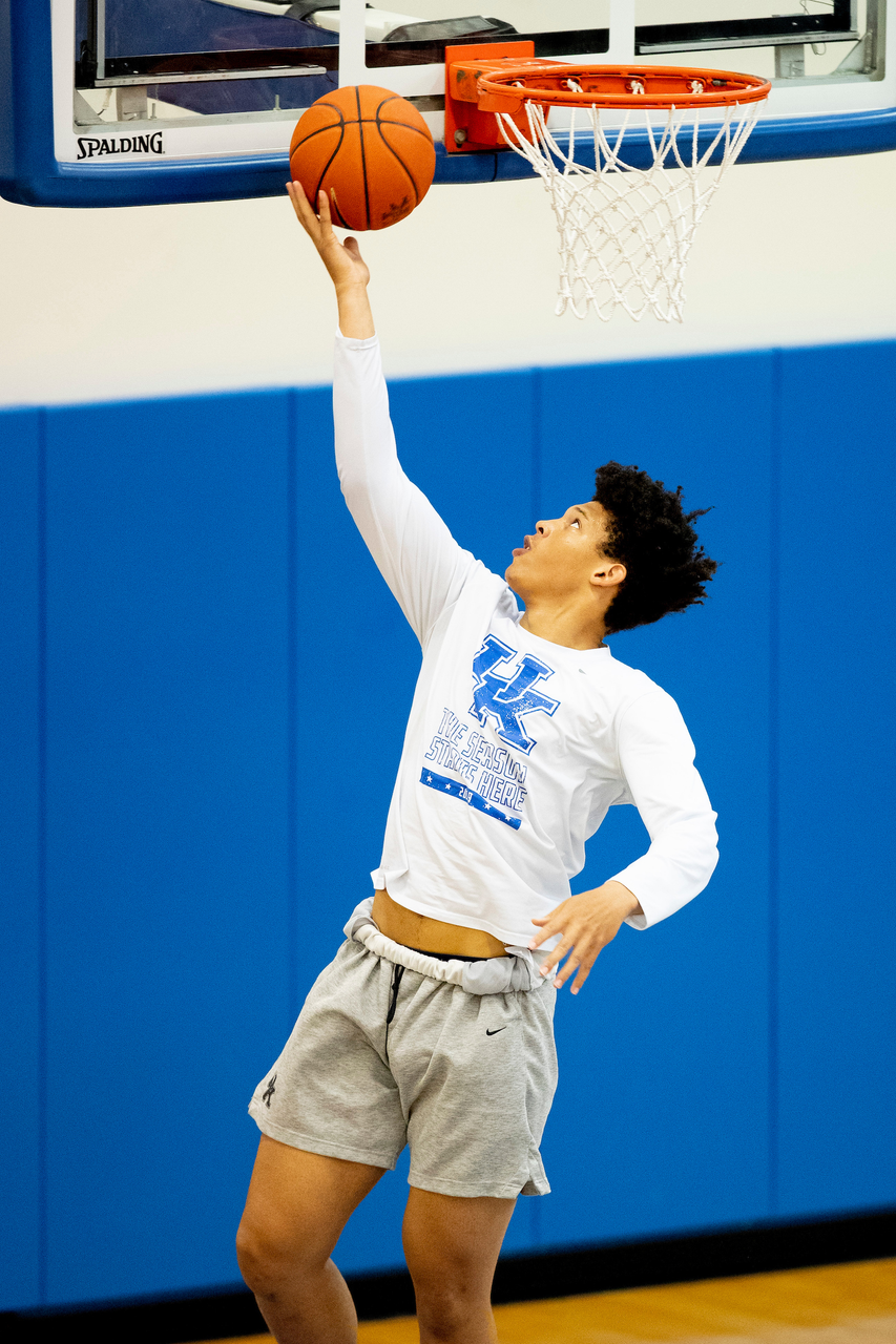 Zan Payne.

Kentucky menâ??s basketball workouts.

Photo by Chet White | UK Athletics