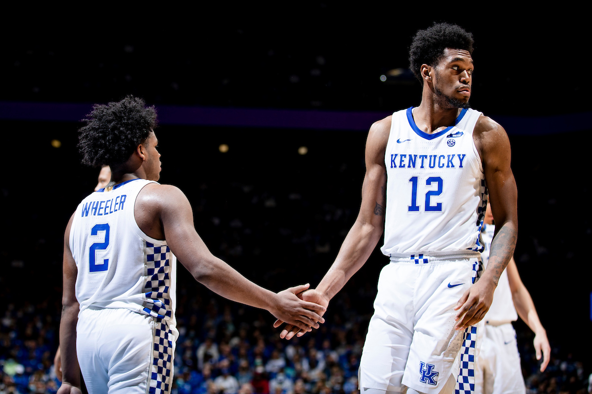 Sahvir Wheeler. Keion Brooks Jr.

Kentucky beat Missouri 83-56.

Photos by Chet White | UK Athletics