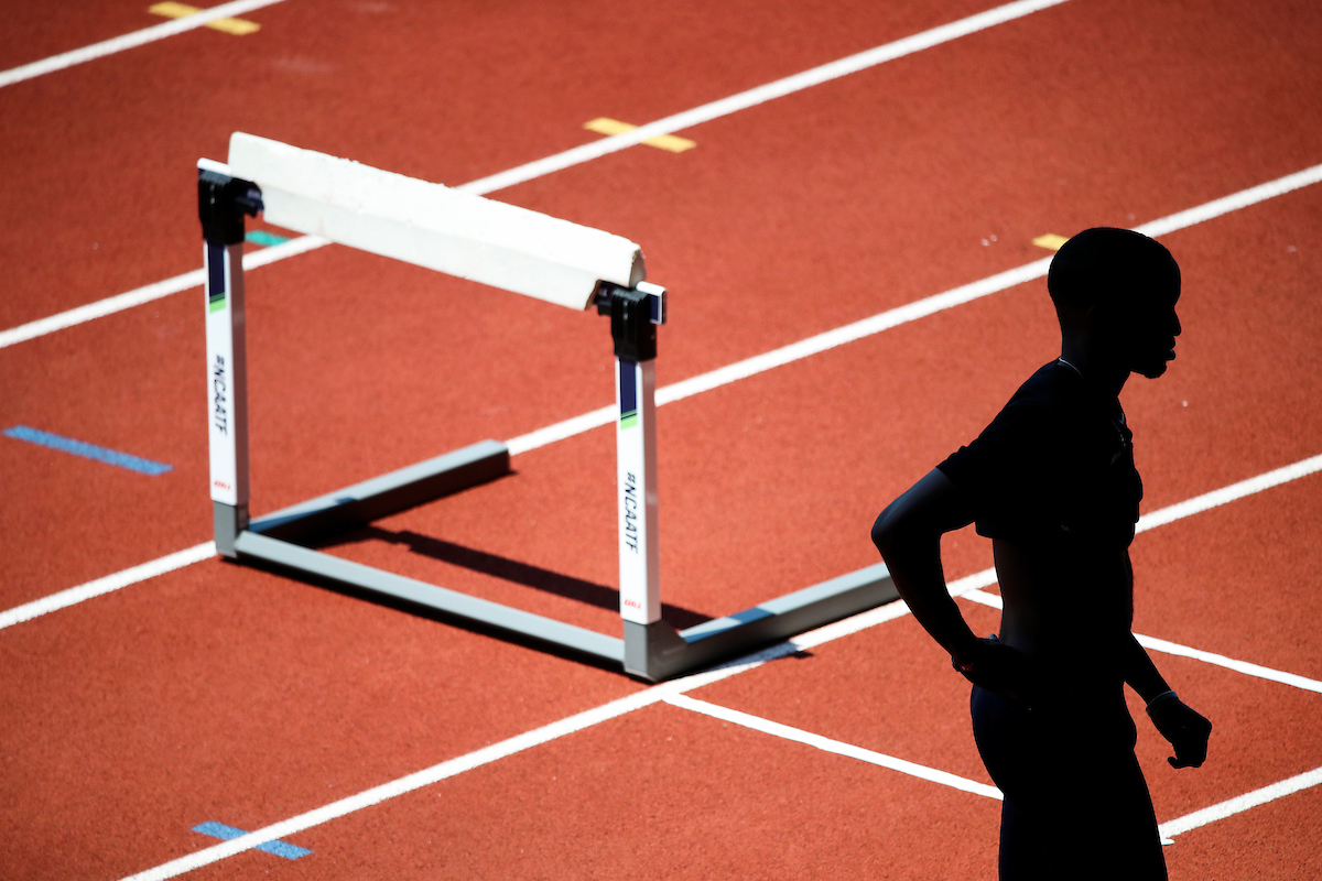 Daniel Roberts.

NCAA Track and Field Outdoor National Championships. Eugene, Oregon. Tuesday, June 5, 2018.

Photo by Chet White | UK Athletics