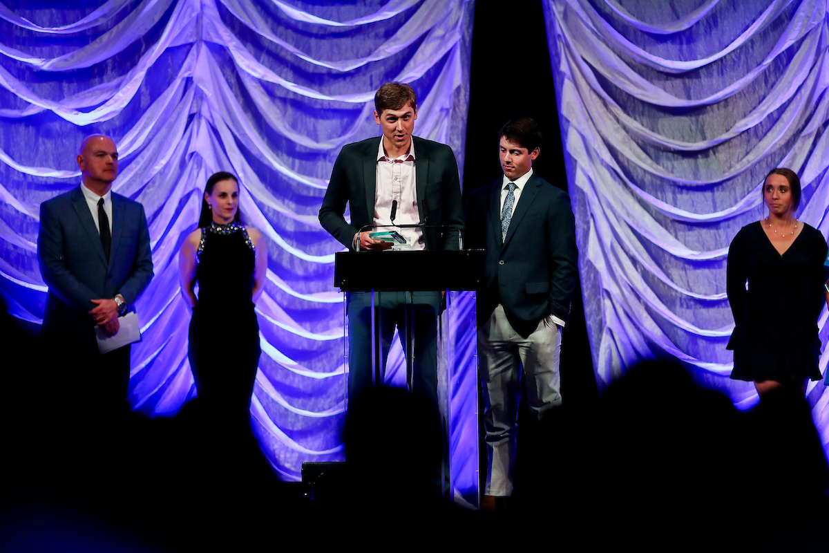 2022 Catspy Awards.

Photo by Sarah Caputi | UK Athletics