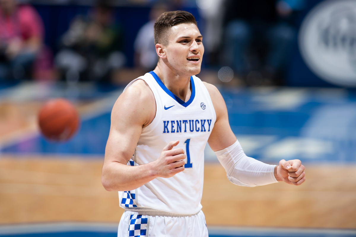 Nate Sestina.

Kentucky beat Lamar 81-56.

Photo by Chet White | UK Athletics