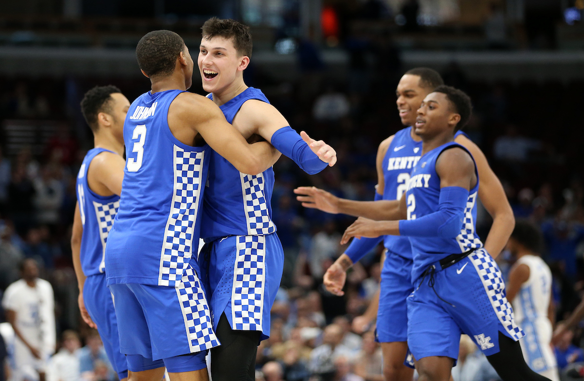 Tyler Herro. 

UK beats to UNC 80-72. 


Photo By Barry Westerman | UK Athletics