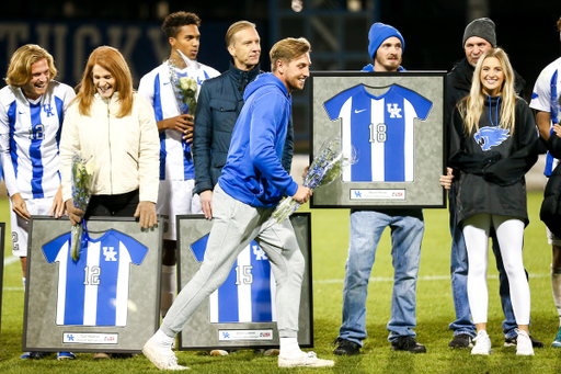 Cole Guindon.

Kentucky MSOC Recognizes 14 Seniors.

Photo by Grace Bradley | UK Athletics