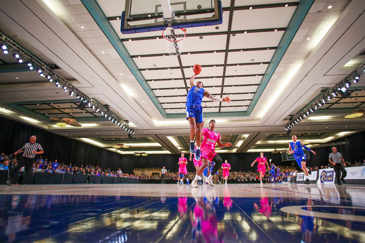 Keldon Johnson.

The University of Kentucky men's basketball team beat Serbia's Mega Bemax 100-64 at the Atlantis Imperial Arena in Paradise Island, Bahamas, on Saturday, August11, 2018.

Photo by Chet White | UK Athletics