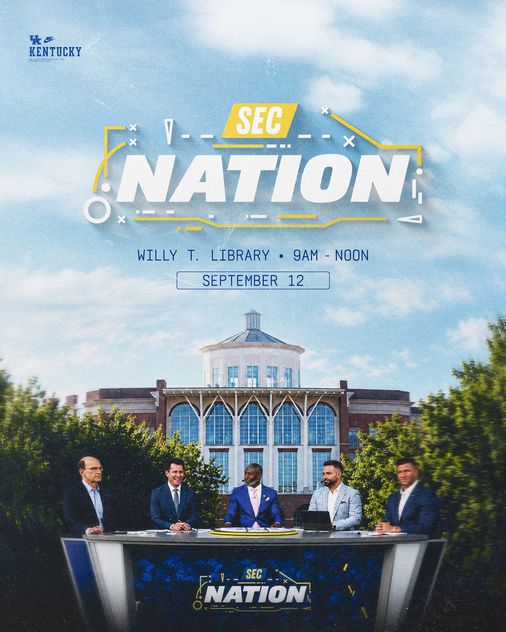 SEC Nation on UK Campus