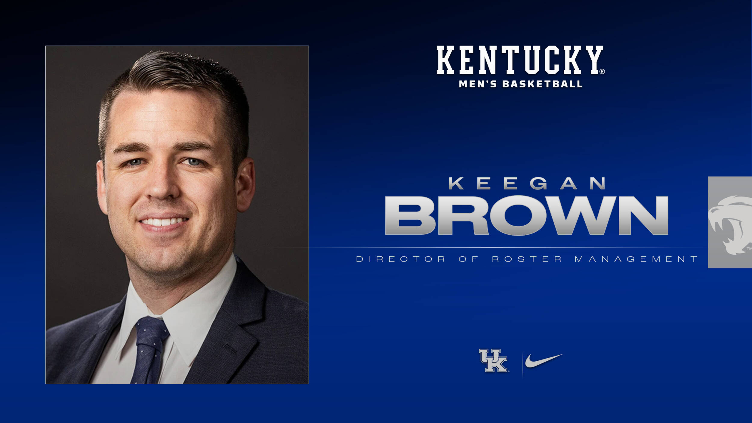 Keegan Brown Hired as Director of Roster Management