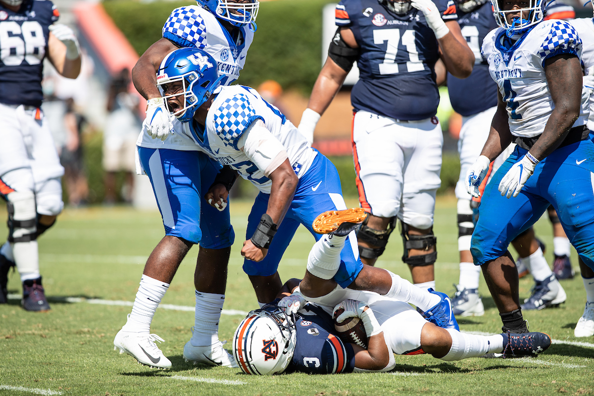 DeAndre Square

UK fall to Auburn 29-13

Photo By Jacob Noger | UK Football