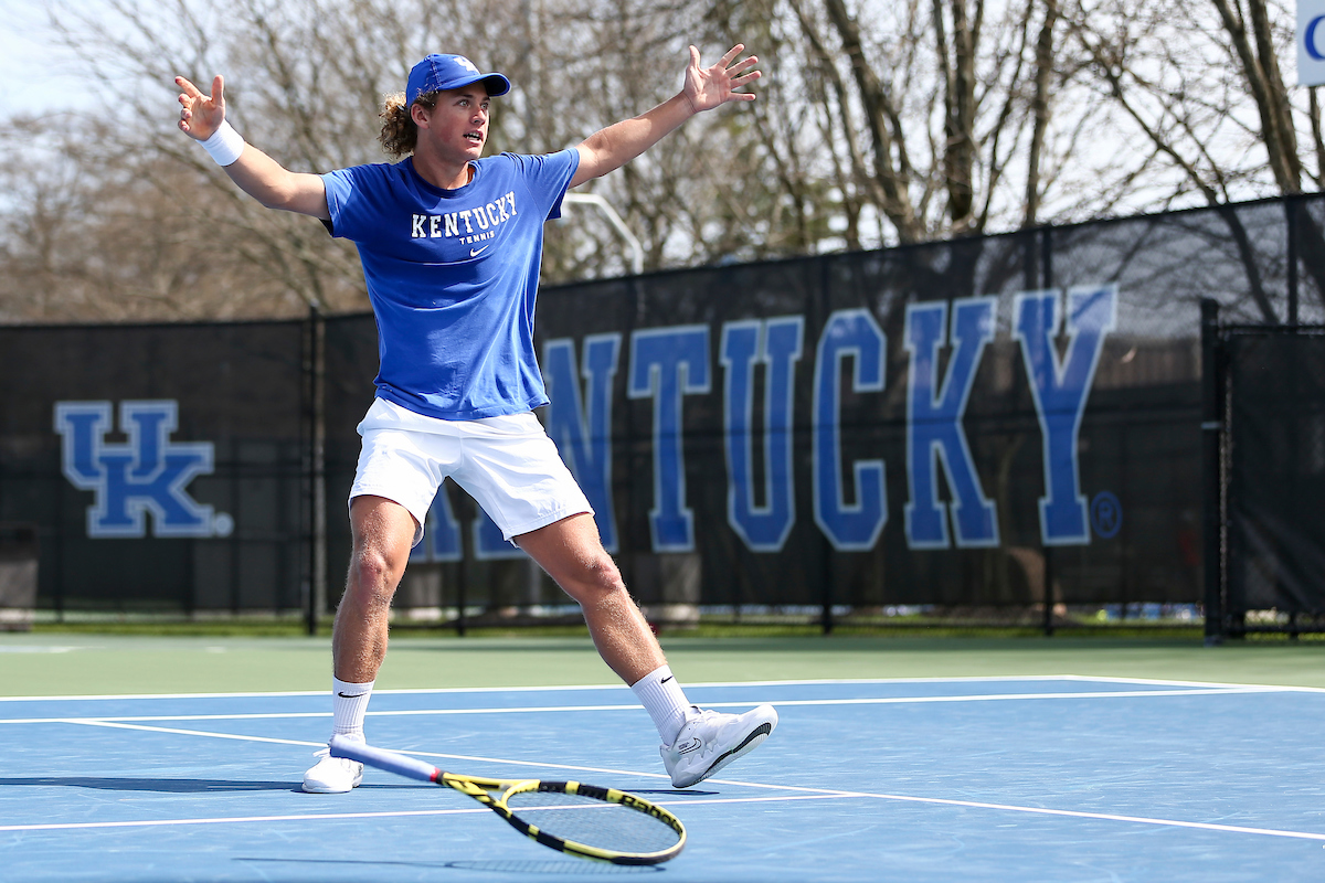 Liam Draxl.

Kentucky defeats Georgia 5-2.

Photo by Grace Bradley | UK Athletics