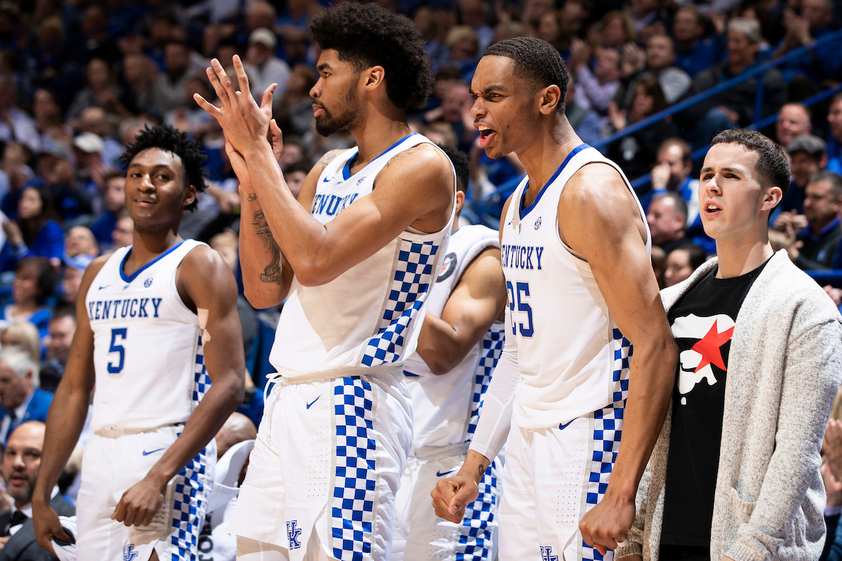 PJ Washington. Brad Calipari. 

UK falls to LSU 73-71.

Photo by Chet White | UK Athletics