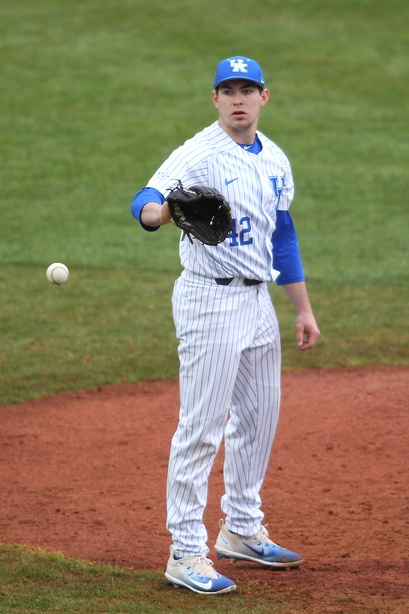 Brad Schaenzer.

The University of Kentucky baseball team falls to NKU on Wednesday, March 7th, 2018, at Cliff Hagan Stadium in Lexington, Ky.

Photo by Quinn Foster I UK Athletics