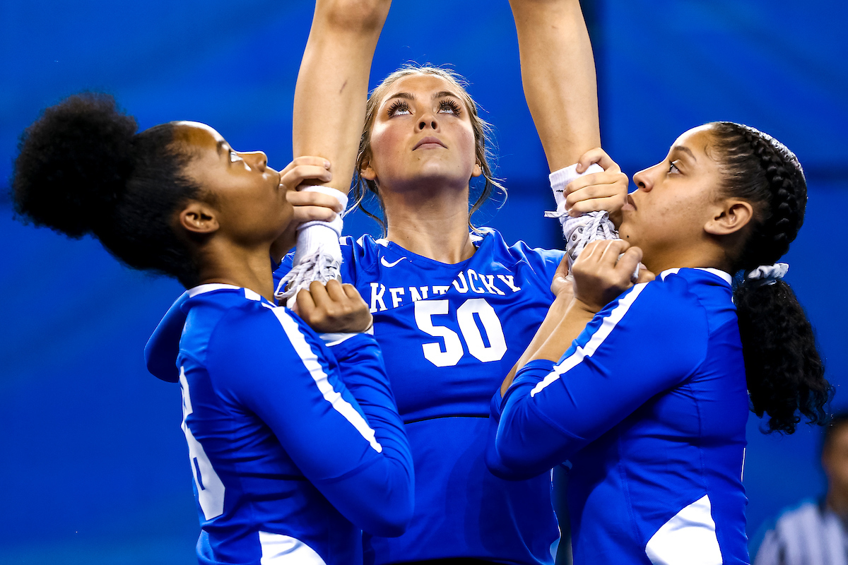 Regan Gray.

Kentucky Stunt sweeps Ashland in a doubleheader.

Photo by Eddie Justice | UK Athletics