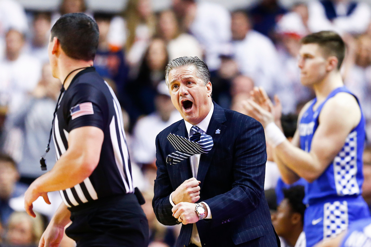 John Calipari.

Kentucky falls to Auburn 75-66.

Photo by Chet White | UK Athletics