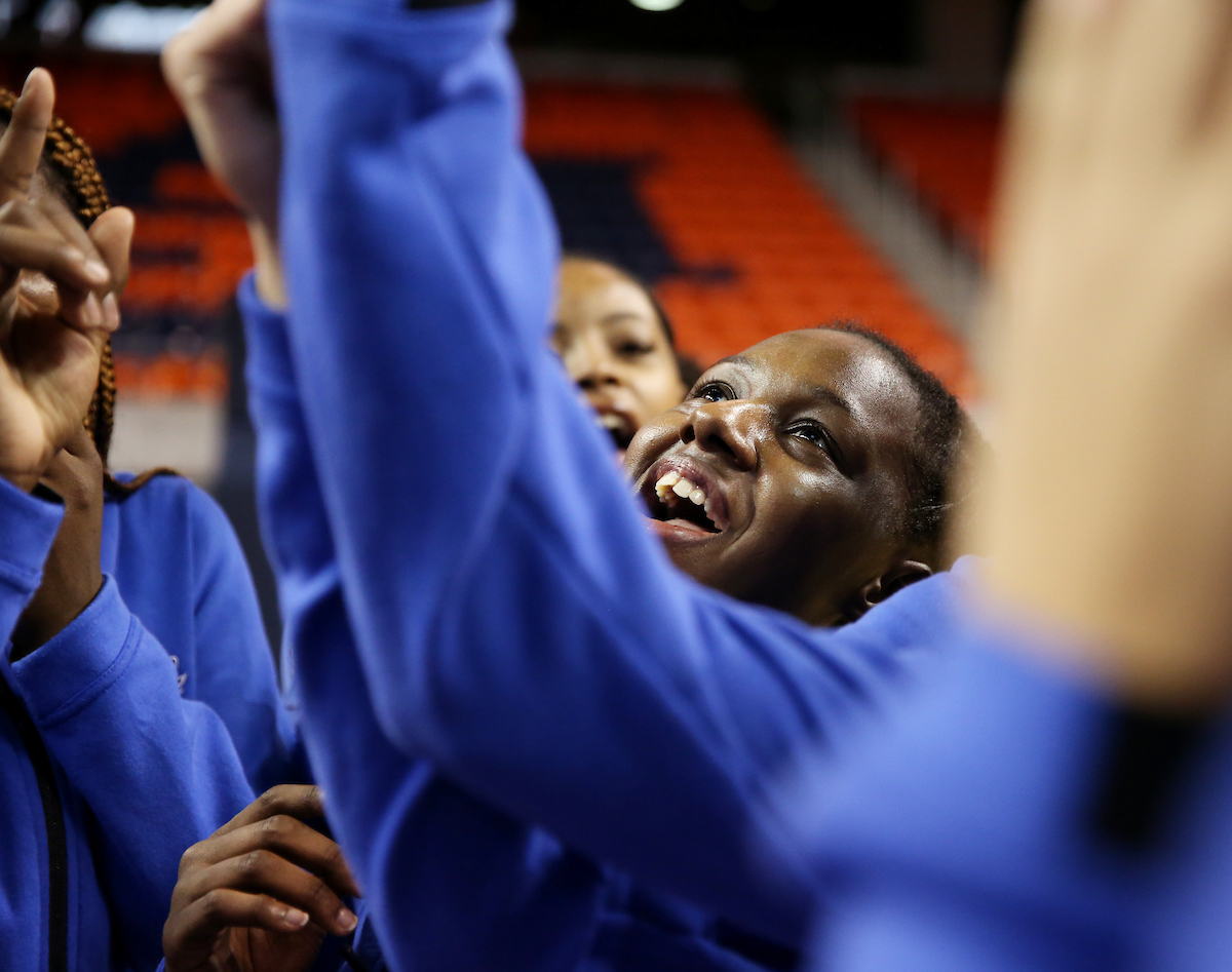 Amanda Paschal 

The UK Women's Basketball team beat Auburn.
Photo by Britney Howard | UK Athletics