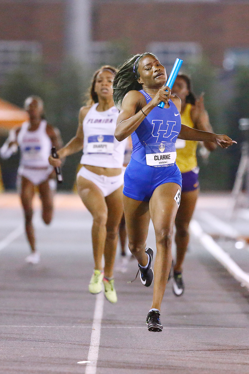 Kayelle Clarke.

Day three of the 2018 SEC Outdoor Track and Field Championships on Sunday, May 13, 2018, at Tom Black Track in Knoxville, TN.

Photo by Chet White | UK Athletics