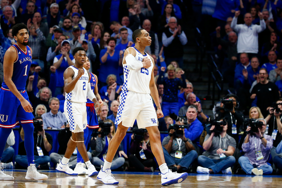 PJ Washington.

The UK men's basketball team beat Kansas 71-63 at Rupp Arena on Saturday, January 26, 2019.

Photo by Chet White| UK Athletics