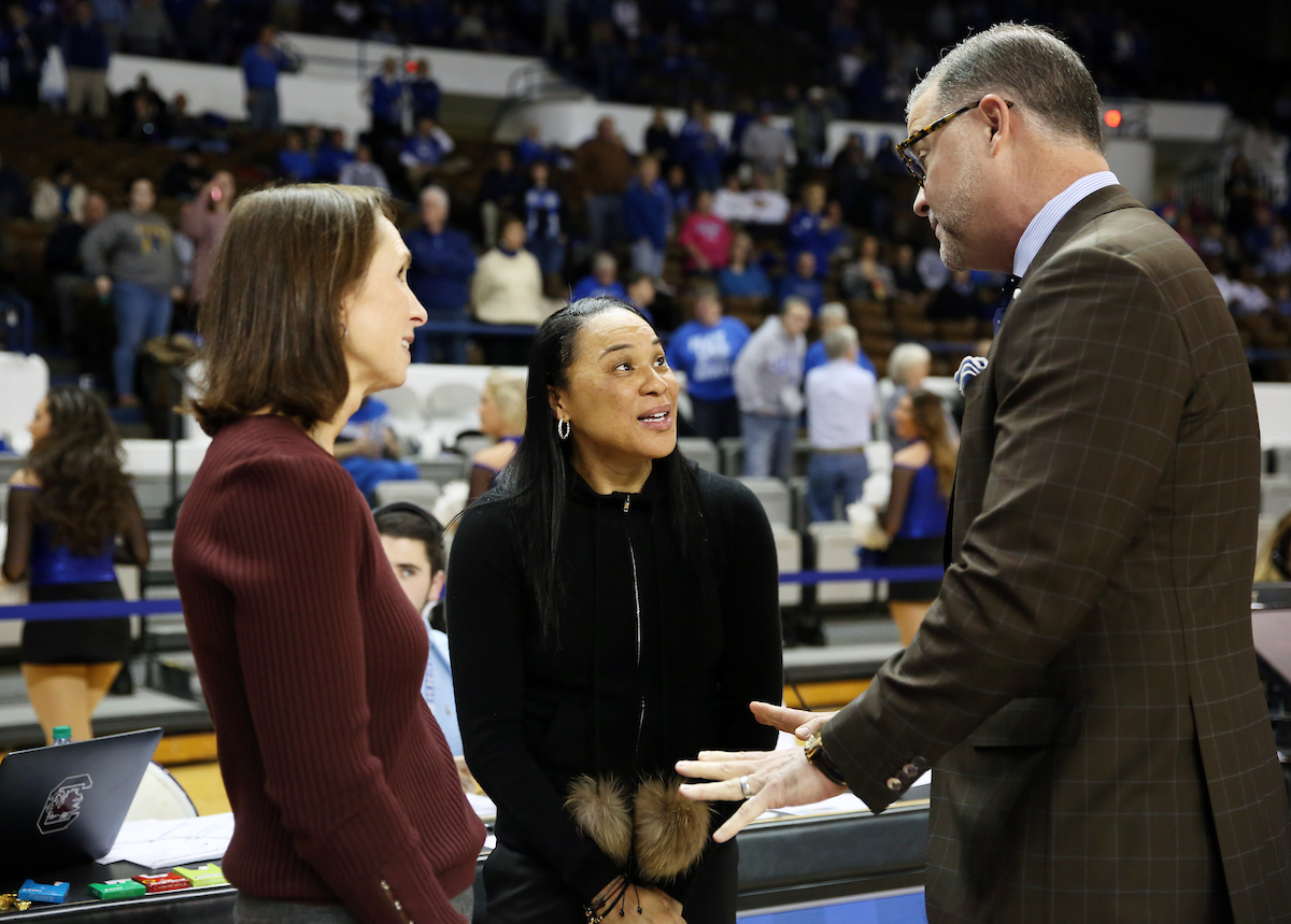 Matthew Mitchell

The UK Women's Basketball falls to South Carolina. 

Photo by Britney Howard | UK Athletics