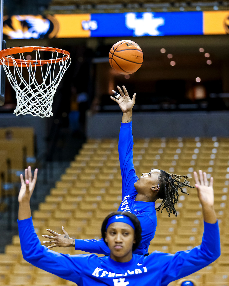 Jazmine Massengill.

Kentucky defeats Missouri 78-63.

Photo by Eddie Justice | UK Athletics
