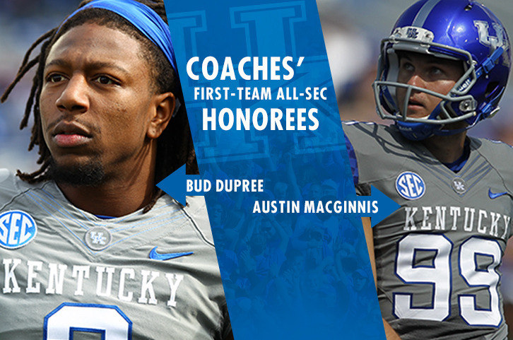 Dupree, MacGinnis Tabbed First-Team All-SEC by League Coaches