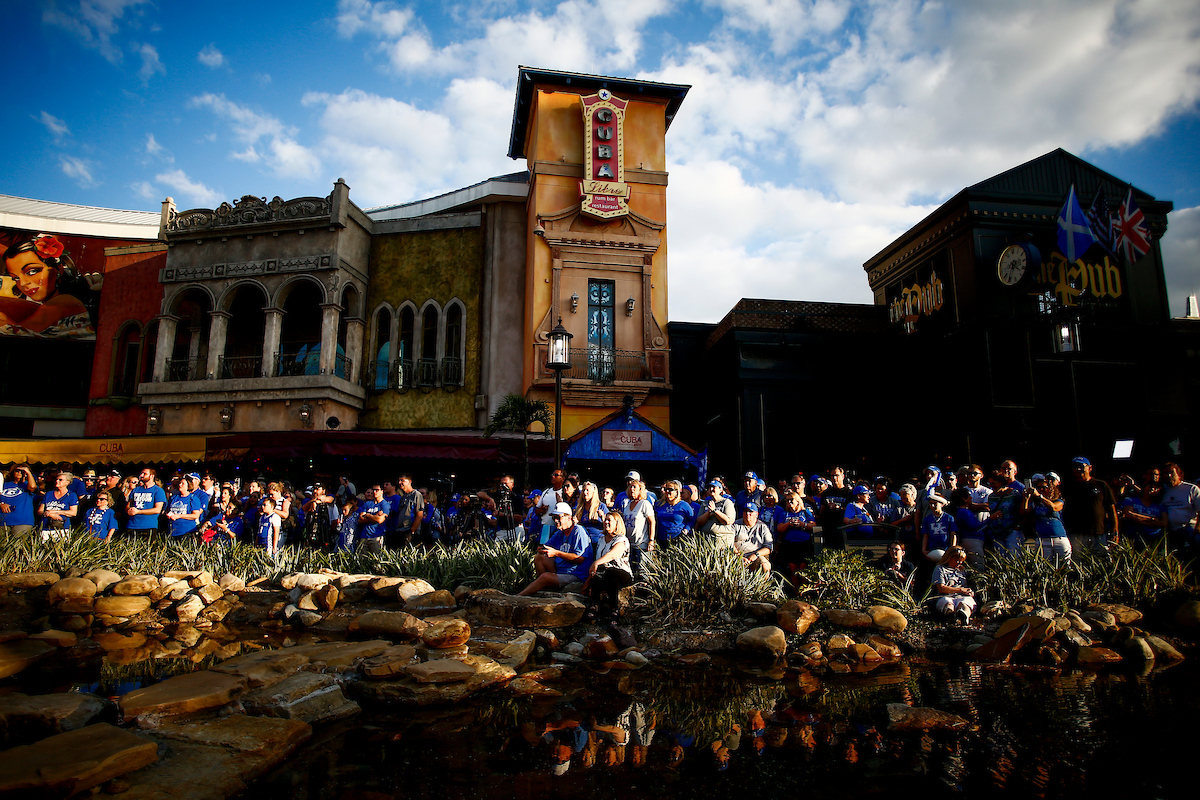 2018 Citrus Bowl pep rally.

Photo by Chet White | UK Athletics