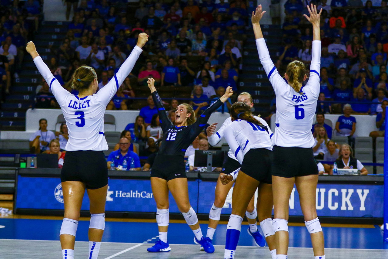 Gabby Curry. 

UK defeats UofL 3-0. 

Photo by Sarah Caputi | UK Athletics