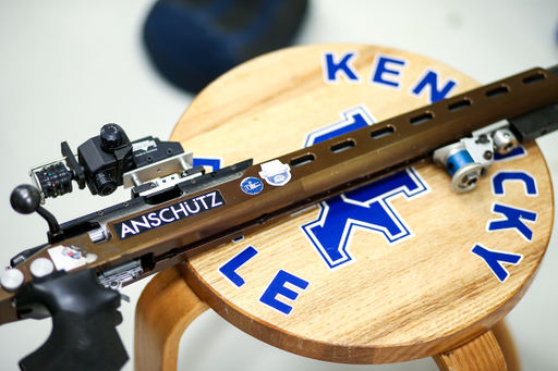 Rifle. 

Kentucky beat Memphis. 

Photo by Eddie Justice | UK Athletics