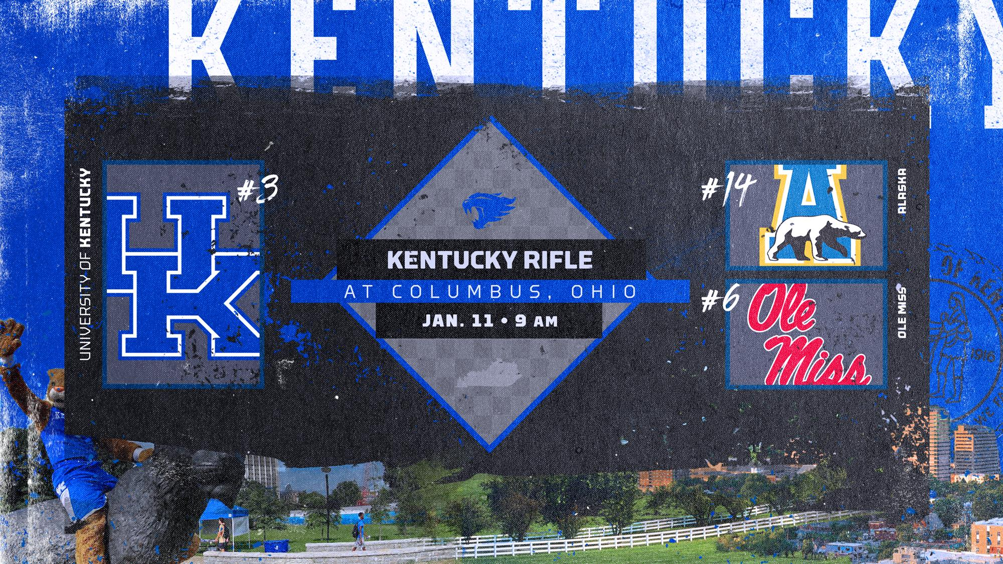 No. 3 UK Rifle Starts Spring Season in Columbus