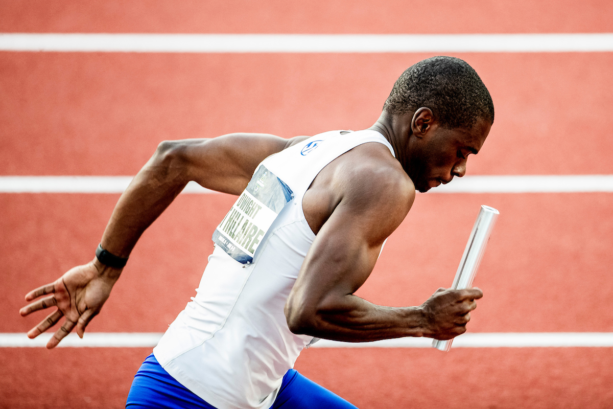 Dwight St. Hillaire.

Day one. NCAA Track and Field Outdoor Championships.

Photo by Chet White | UK Athletics