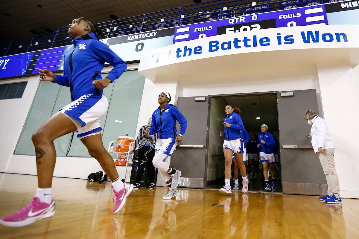 Entrance.

Kentucky beats Mississippi State 81-74.

Photo by Abbey Cutrer | UK Athletics