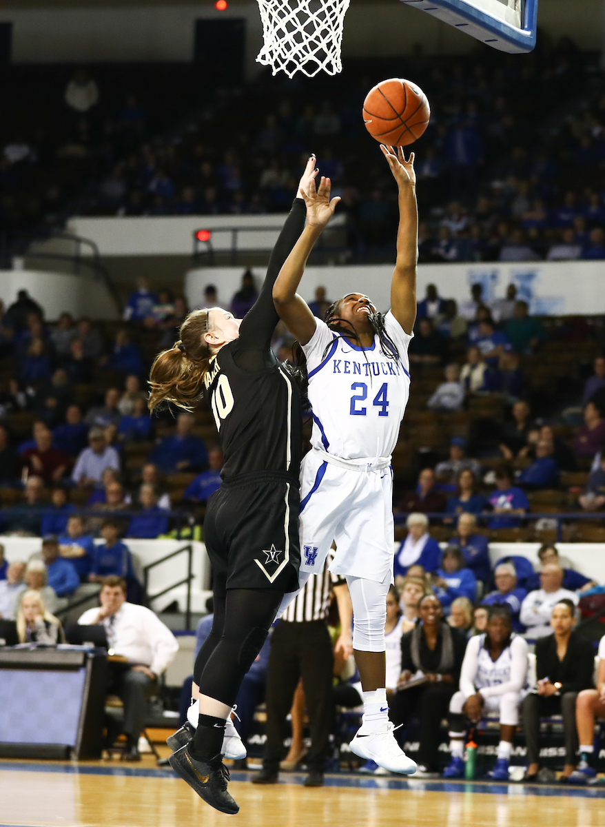 TAYLOR MURRAY.

Kentucky women's basketball beats Vandy, 77-55.

Photo by Elliott Hess | UK Athletics