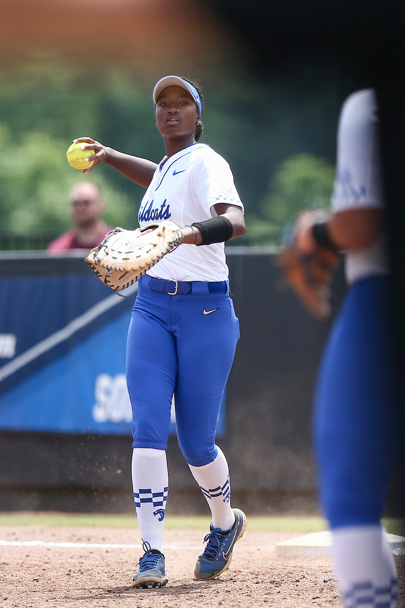 Meeko Harrison.

Kentucky falls to Virginia Tech 2-9.

Photo by Grace Bradley | UK Athletics